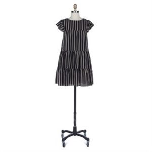 Flying Tomato Striped Baby Doll Dress